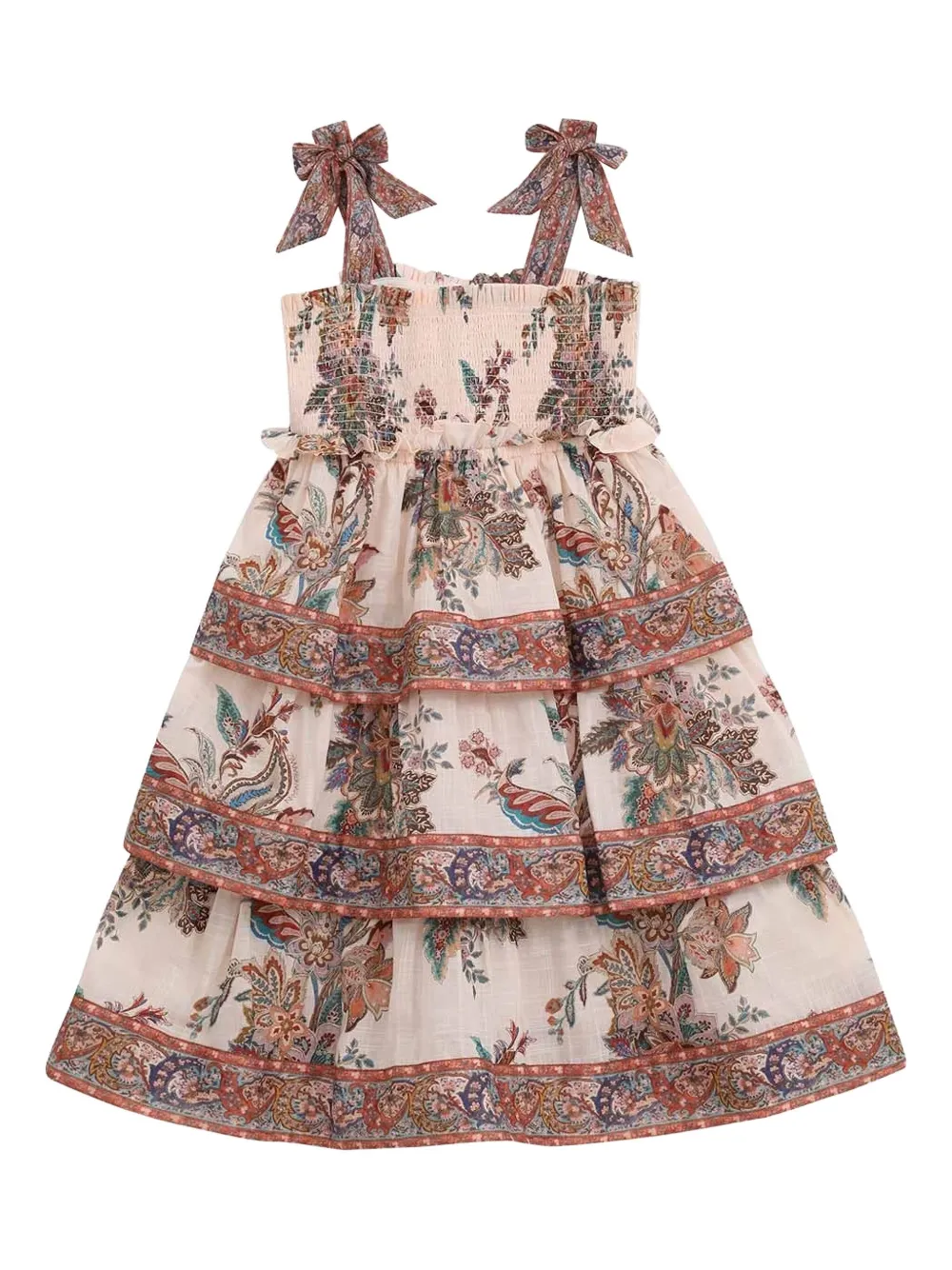 

Платье Rhiannon ZIMMERMANN Kids, нейтральный