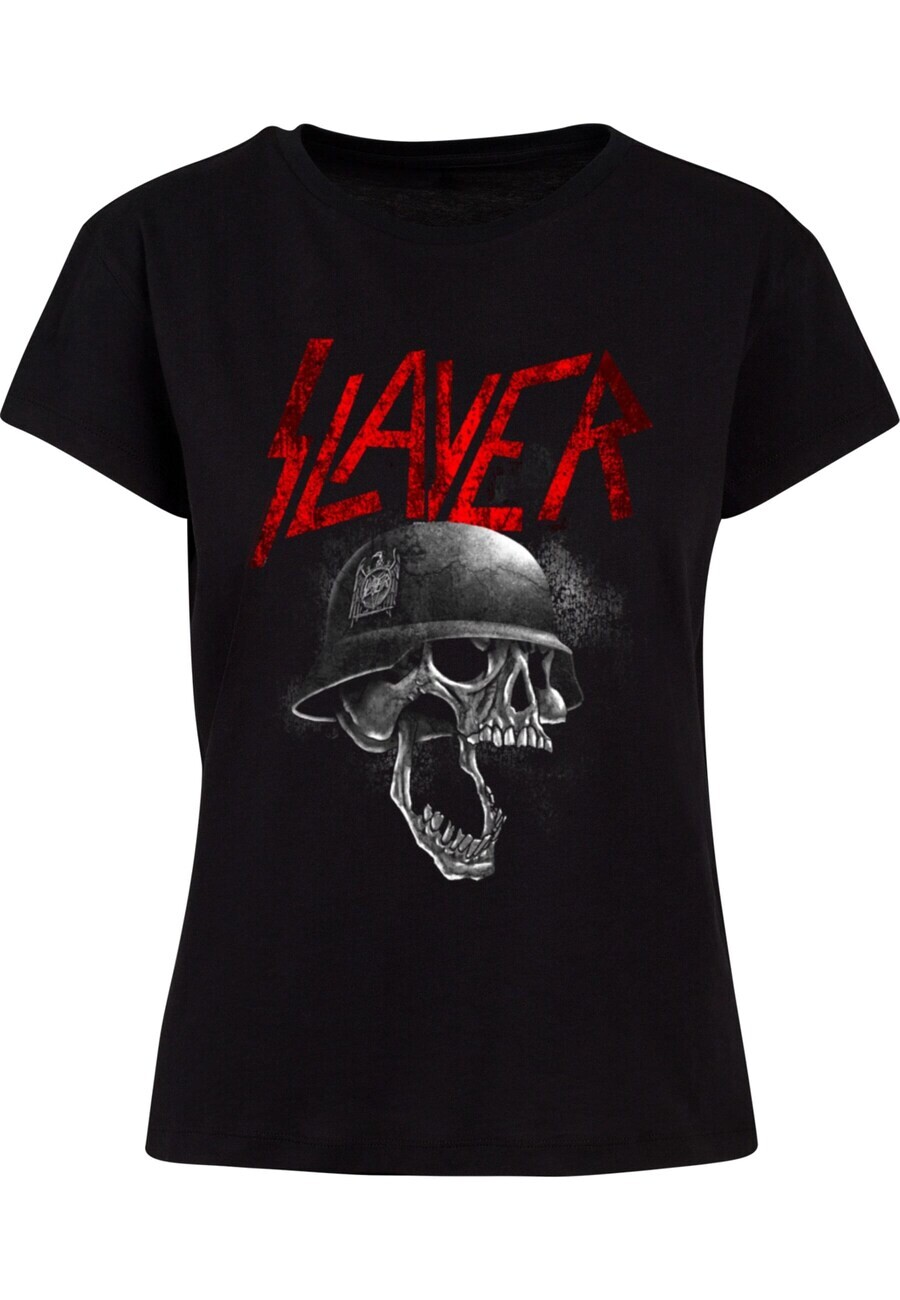 

Футболка Merchcode Shirt Slayer - Grayscale Helmet, черный
