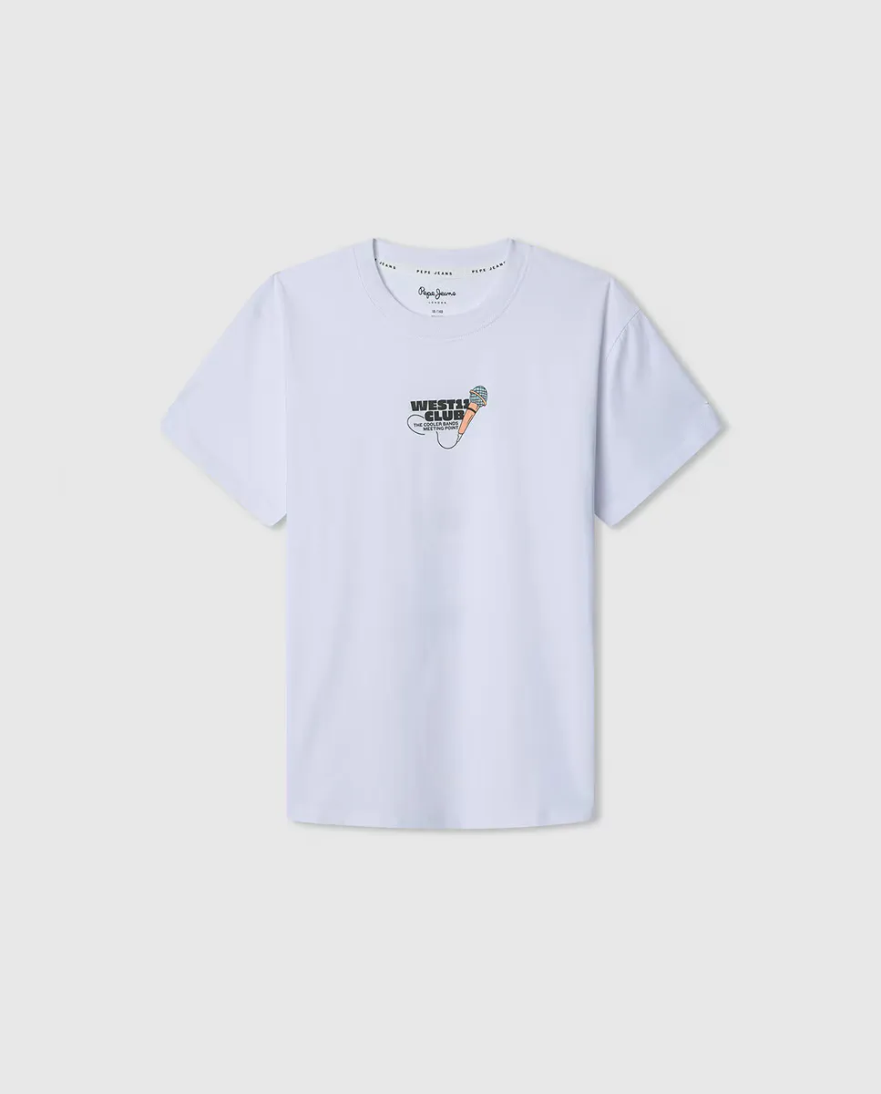 

Футболка для мальчика Jaiden Pepe Jeans, белый