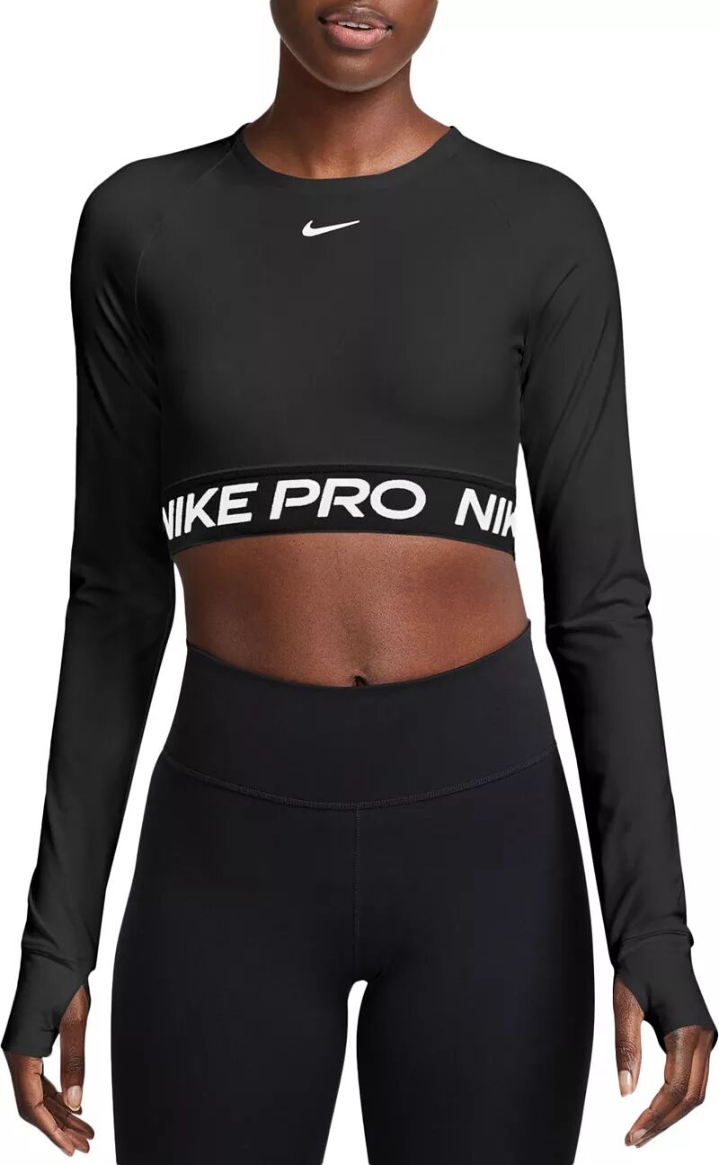 

Женская футболка с длинными рукавами Nike Pro 365 Dri-FIT, черный