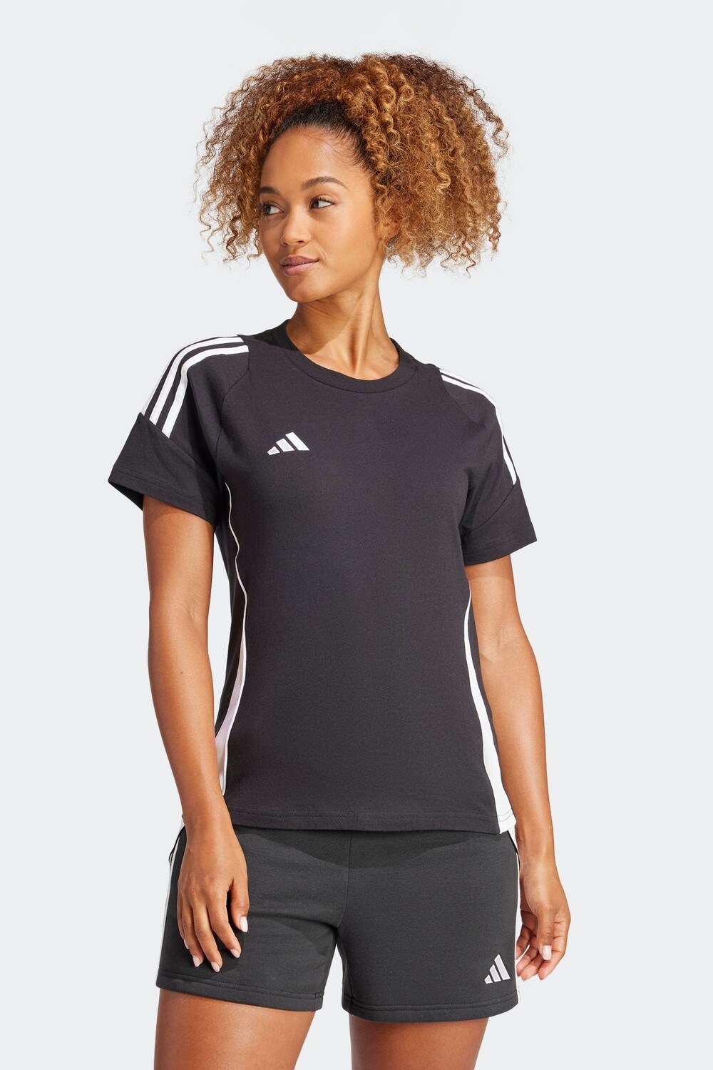 

100% хлопок tiro 24 свитшот Adidas, черный