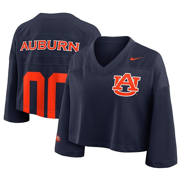 Женская футболка Nike Dri-FIT Auburn Tigers с сетчатыми вставками Nike — фото 2