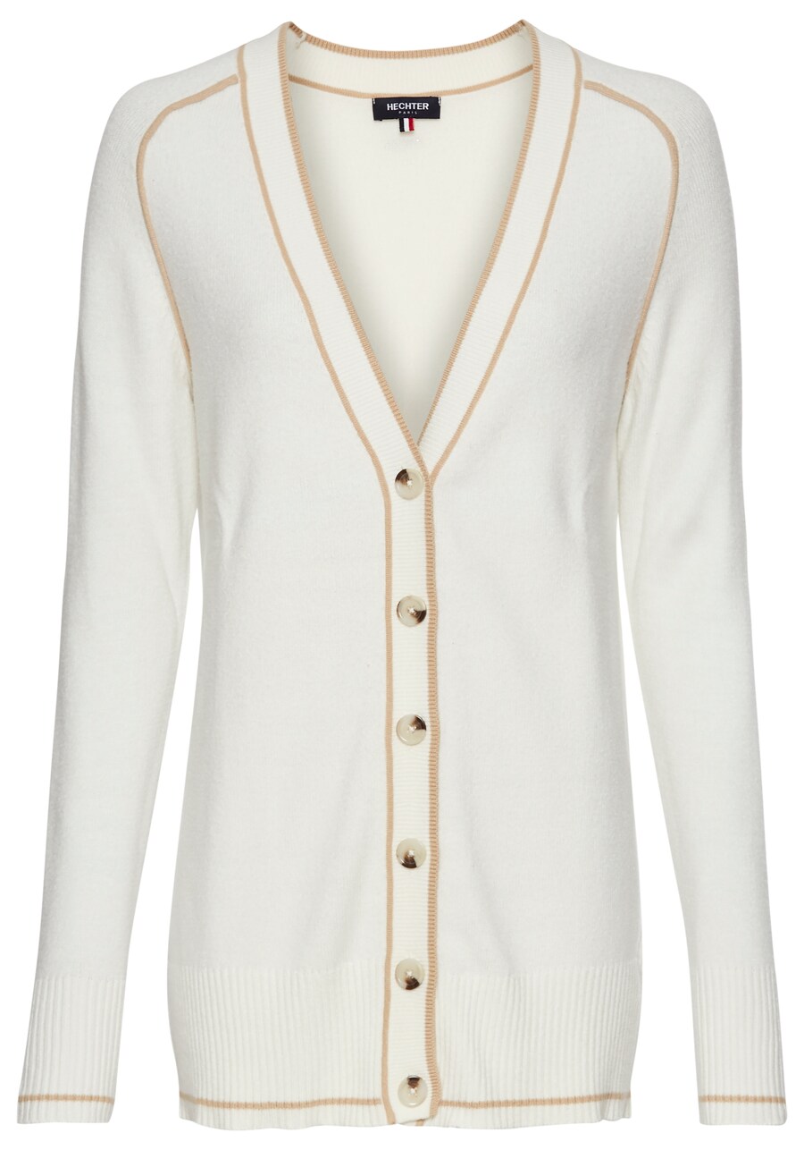 

Вязаный кардиган HECHTER PARIS, цвет Beige/Ecru