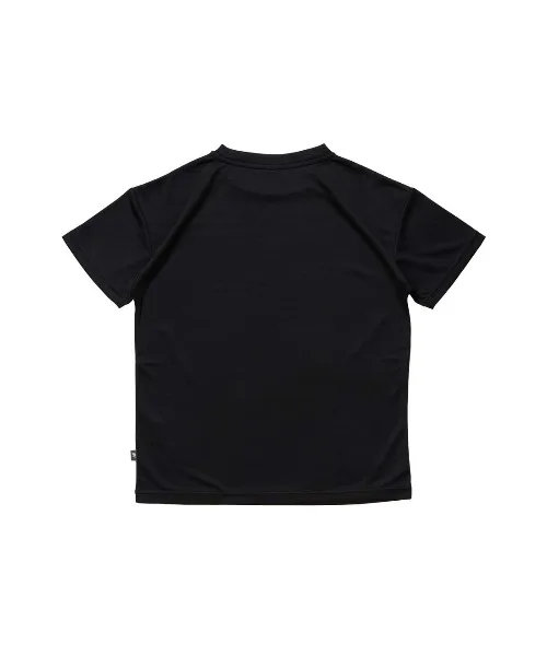Детская футболка с большим логотипом New Balance Big Logo Short Sleeve Shirt тёмно-синяя — фото 3
