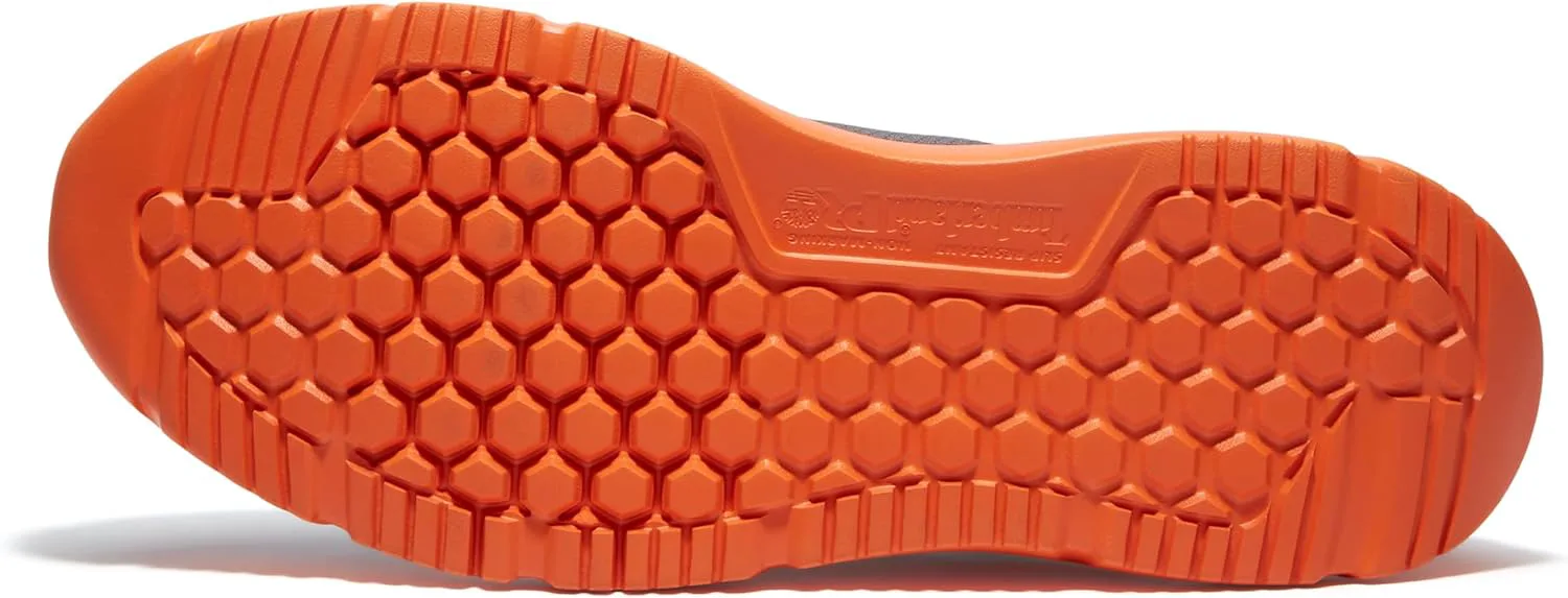 Мужские рабочие кроссовки Timberland PRO Intercept с защитным стальным носком, темно-серый/оранжевый — фото 3