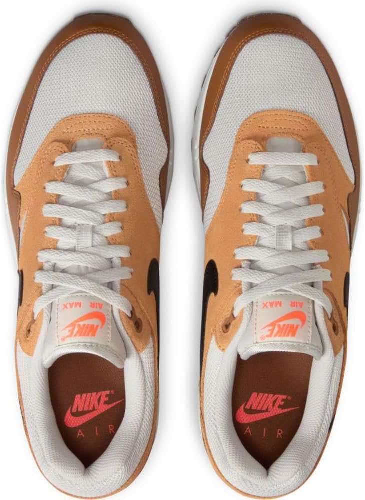 Мужские кроссовки Nike Air Max 1, Light Bone/Black-Flax — фото 4