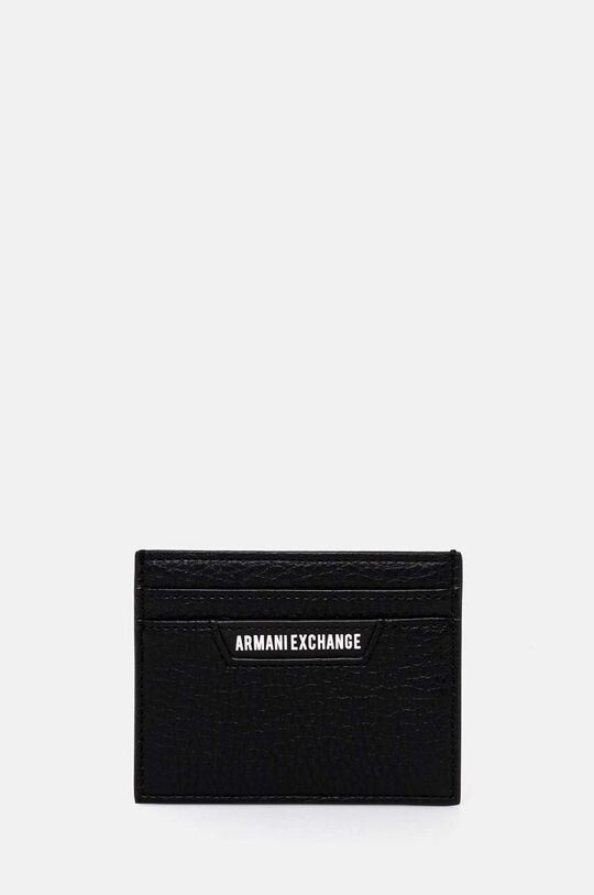 

Чехол для карт Armani Exchange, черный