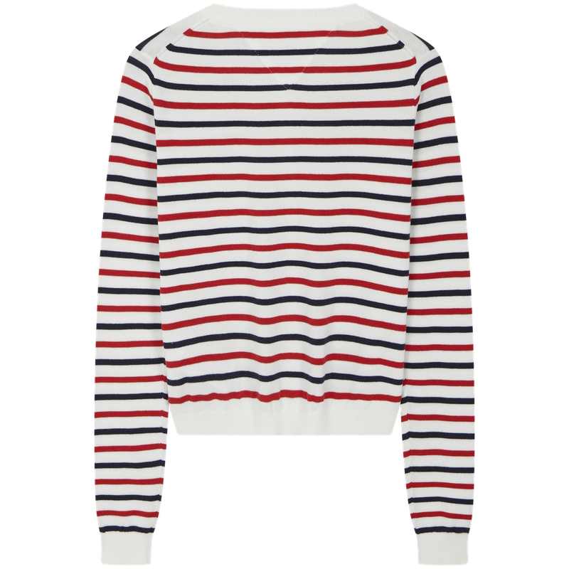 Трикотаж женский Tommy Hilfiger, белый/синий/красный — фото 3