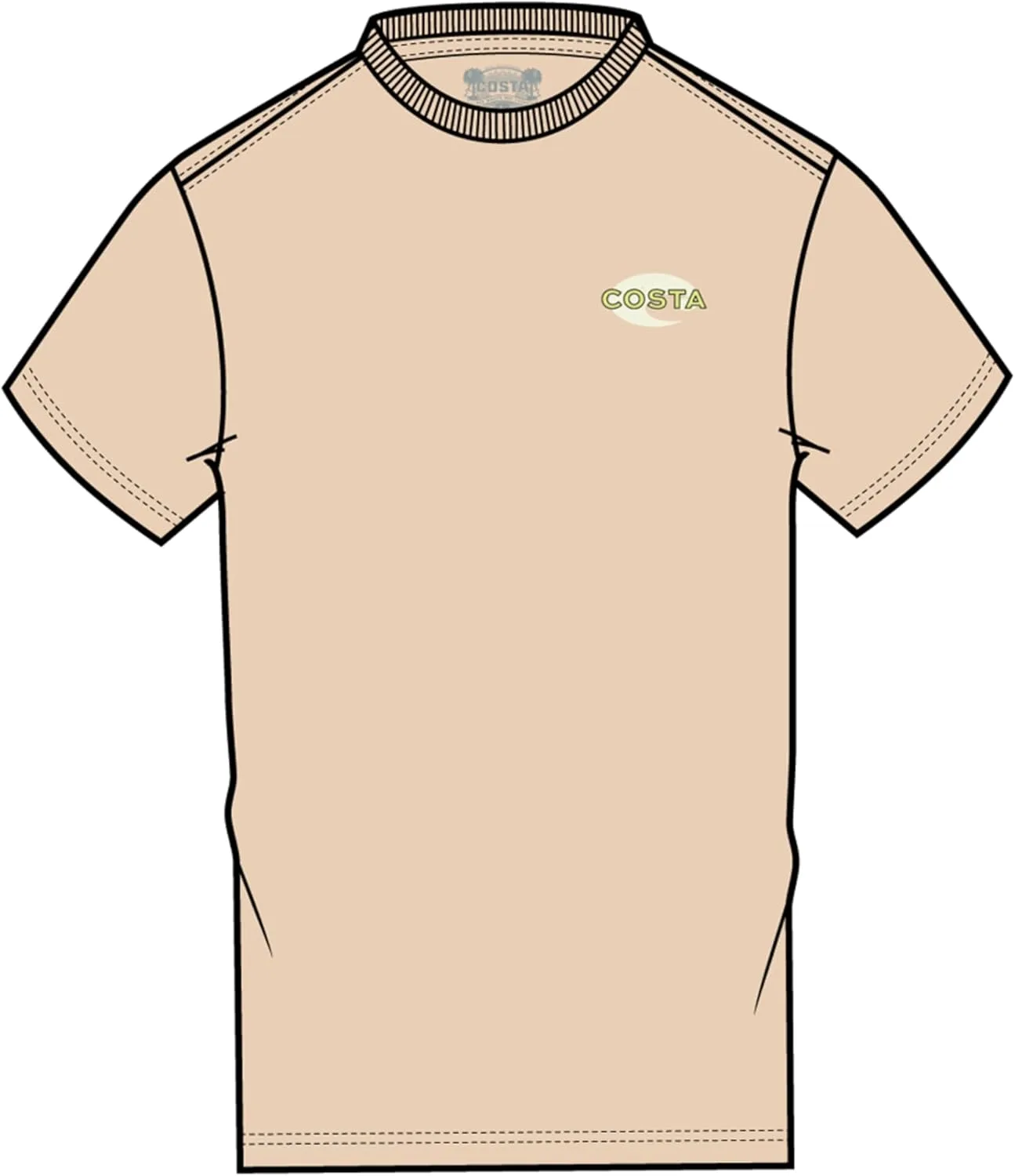 

Футболка Costa Del Mar Cannery Row Bass