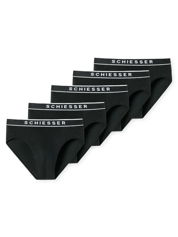 

Трусы Schiesser Slip 5er Pack, черный