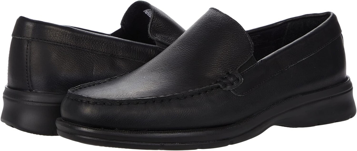 

Лоферы Rockport Palmer Venetian, цвет Black Tumbled