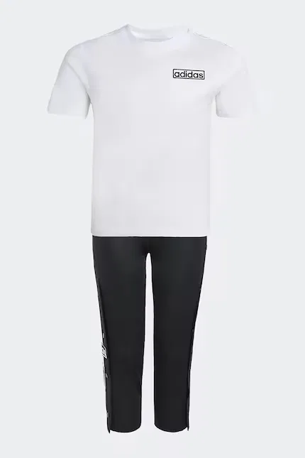 Детский комплект из трикотажа Adidas Originals, черный
