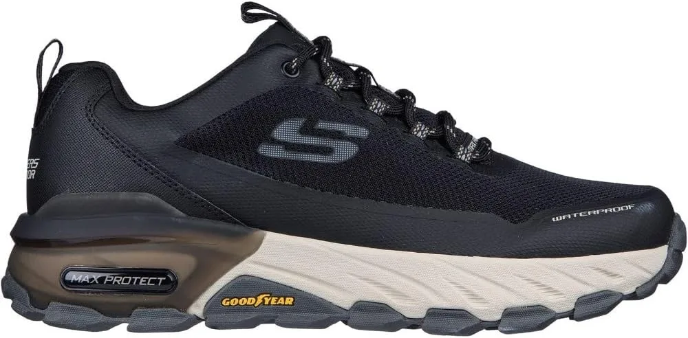 Мужские прогулочные кроссовки Skechers Max Protect, черный/серый