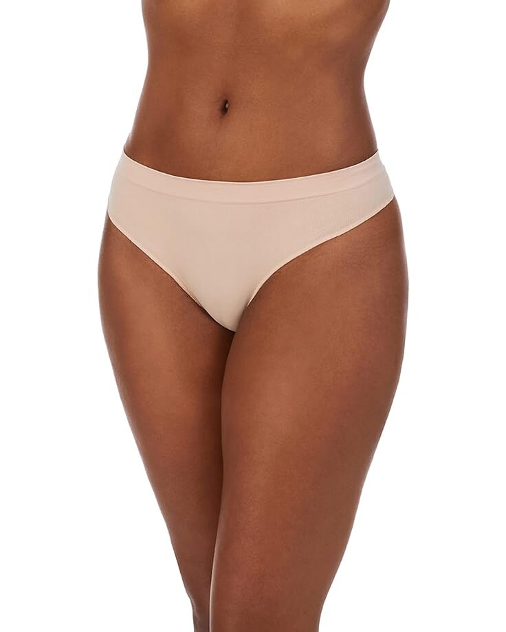 

Стринги OnGossamer Cabana Cotton Seamless Thong, цвет Champagne