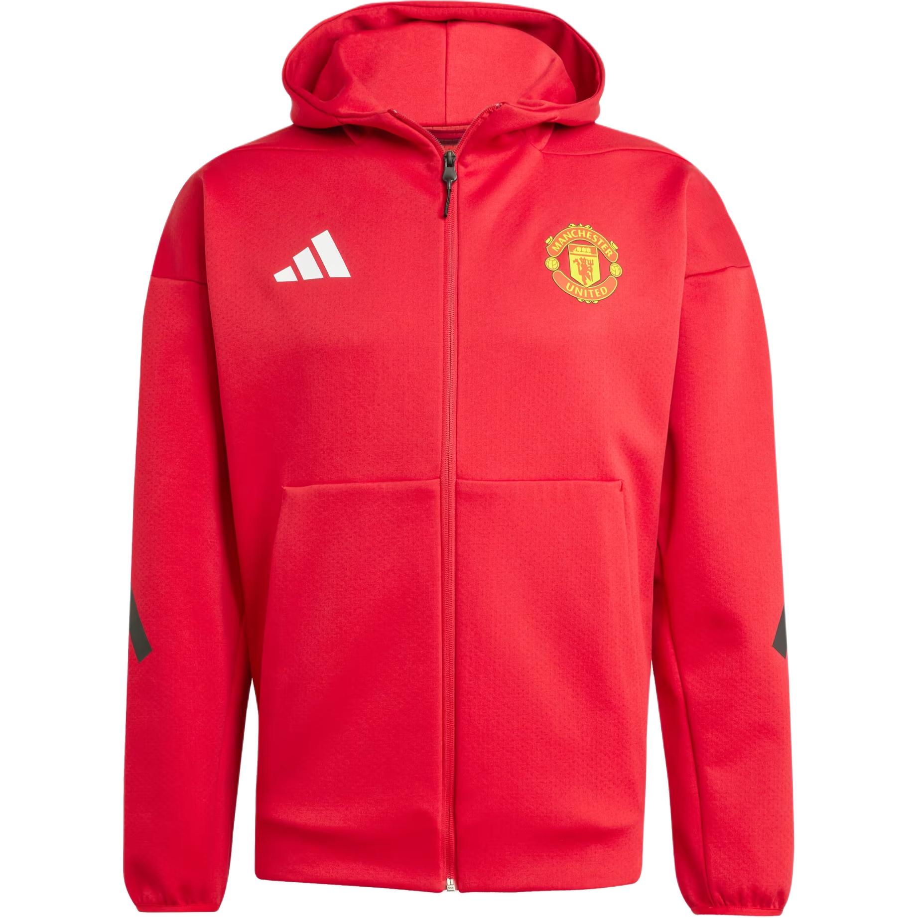 

Adidas With AdiClub Manchester United Adidas Z.N.E. Anthem Jacket, Mukhred