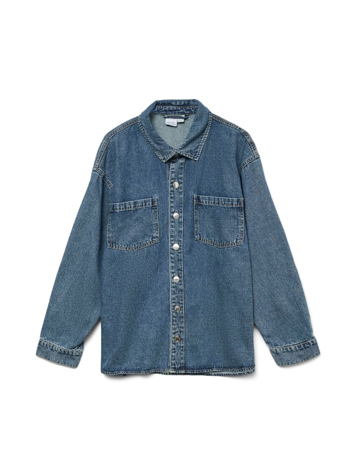 

Рубашка Vero Moda, Средне-синий деним