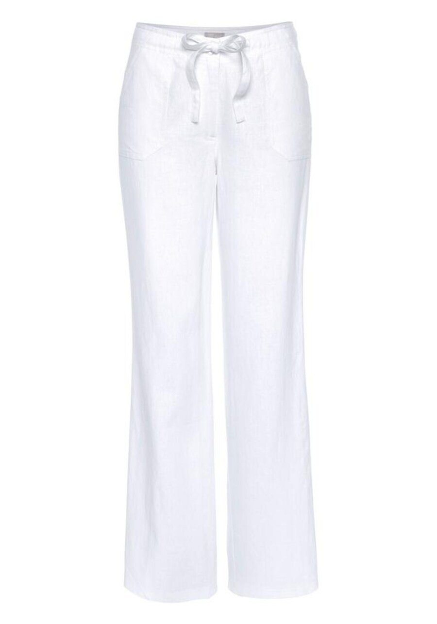 

Тканевые брюки CHEER Boot cut Pants, белый