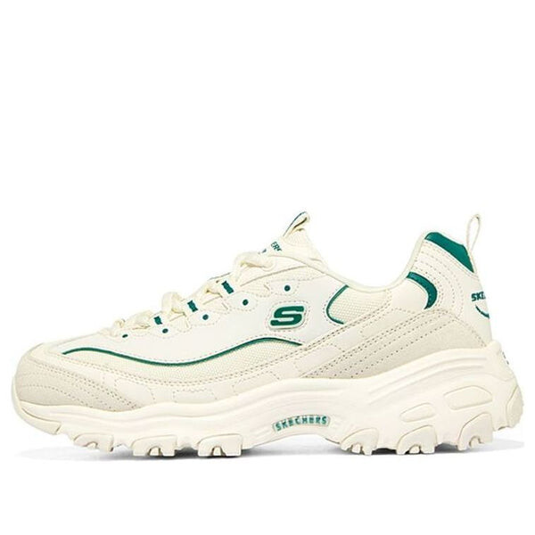 

Кроссовки d'lites 1.0 'creamwhite green' Skechers, белый