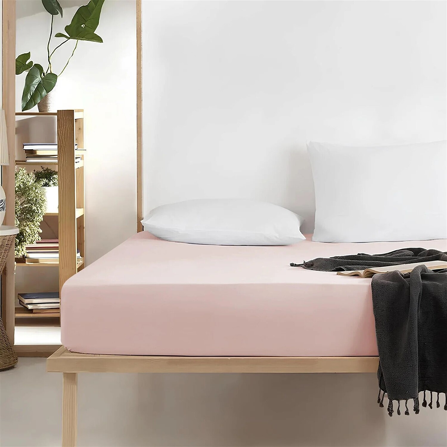

Простыня Evidea Soft King Size на подгонке - Пудра - 180x200 см