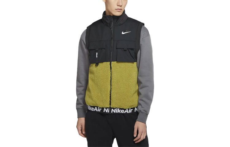 Nike Мужская куртка желто-зеленая, Tent Yellow Green — фото 3