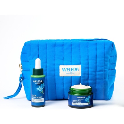 Набор Weleda — Blue Gentian Face Kit Дневной крем и эликсир для антивозрастного ухода — фото 2