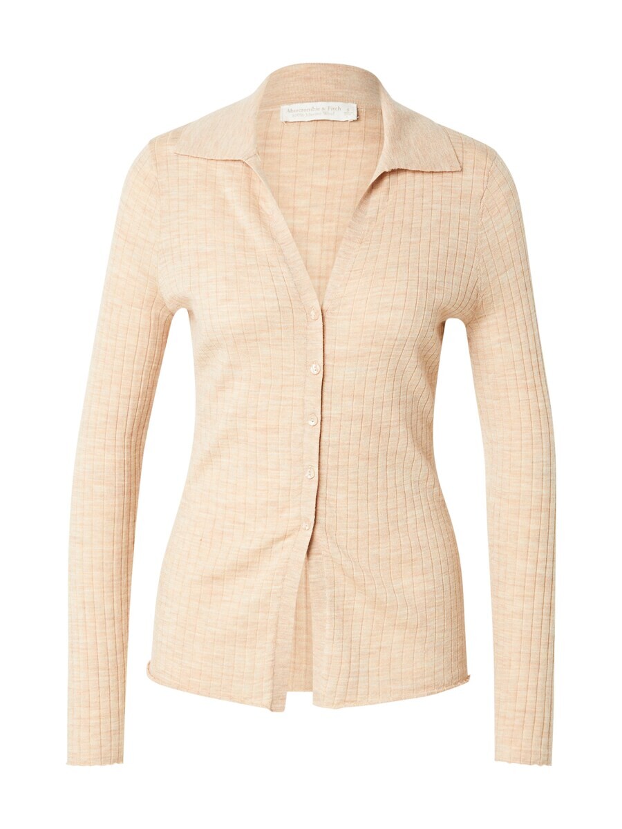 

Вязаный кардиган Abercrombie & Fitch Knit Cardigan, бежевый