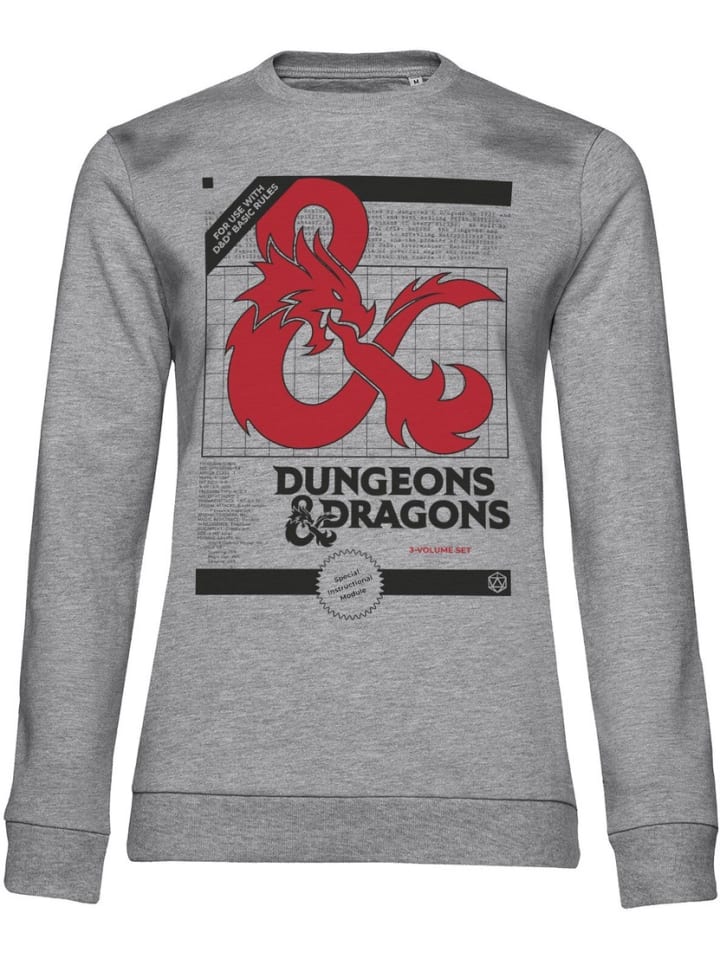 

Свитер Dungeons And Dragons, серый