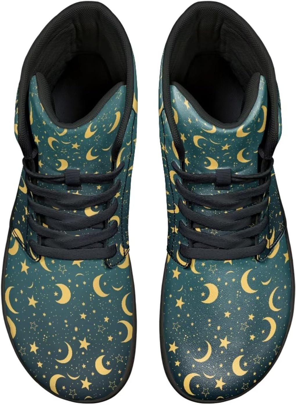 

Мужские сандалии Jeiento Galaxy Barefoot с минималистичным дизайном, широкой носочной частью, ботильонами на щиколотку, из искусственной кожи, для ходьбы, повседневная обувь, Moon and Stars