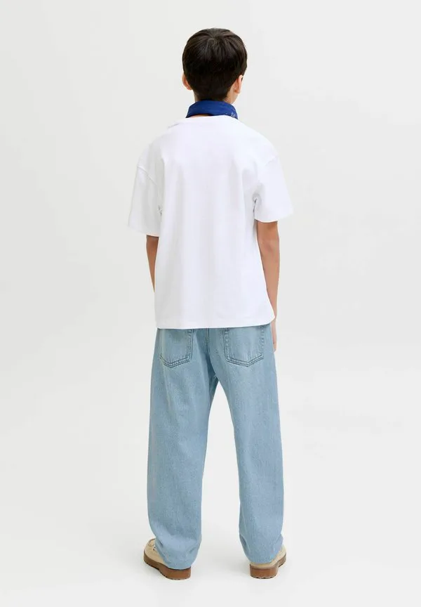 Джинсы свободного кроя jjichris jjclassic at 041 relaxed fit Jack & Jones Junior, Blue Denim — фото 3