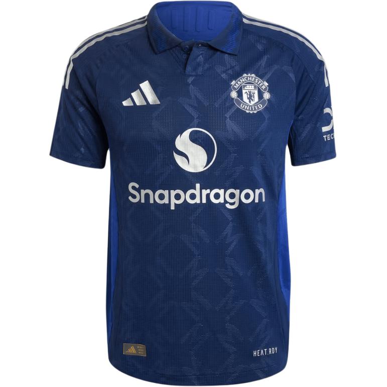 

Футболка мужская футбольная форма Manchester United Night Indigo Adidas, индиго