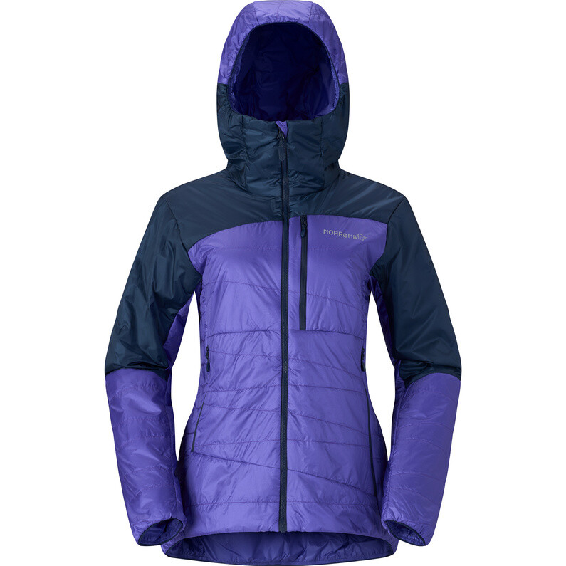 

Женская куртка с капюшоном Falketind Thermo40 Norrona, синий