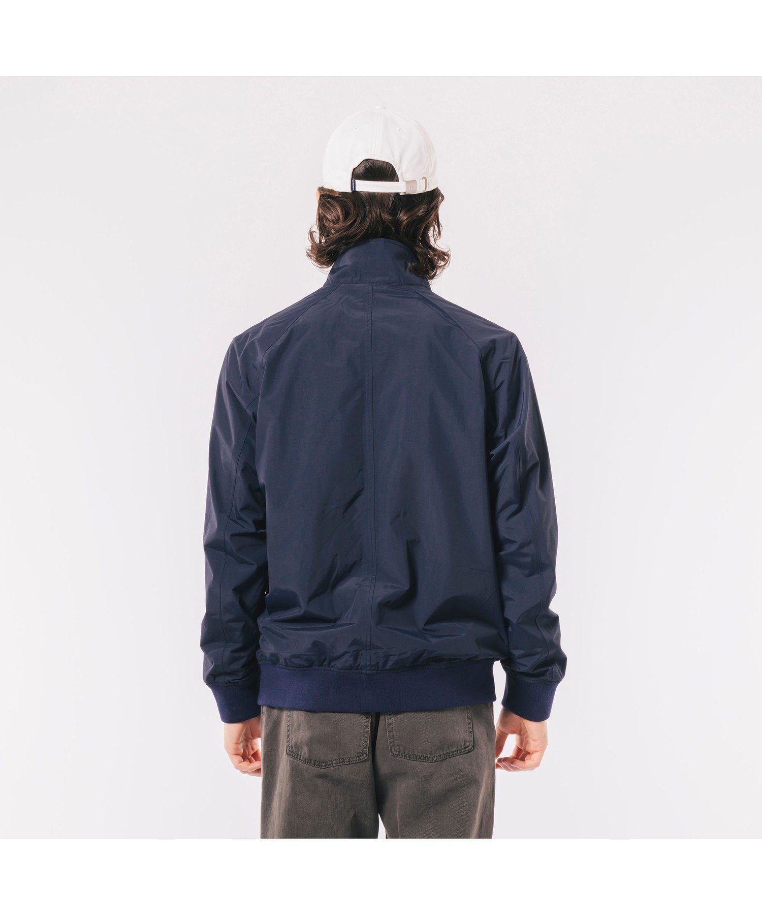 Куртка-блузон с расклешенным верхом и застежкой-молнией, 2,5 слоя LACOSTE, Navy — фото 2