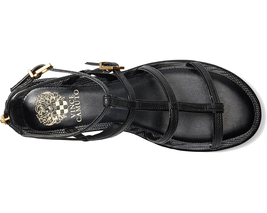 Сандалии Vince Camuto Luane Gladiator Flat Sandals, черный — фото 2