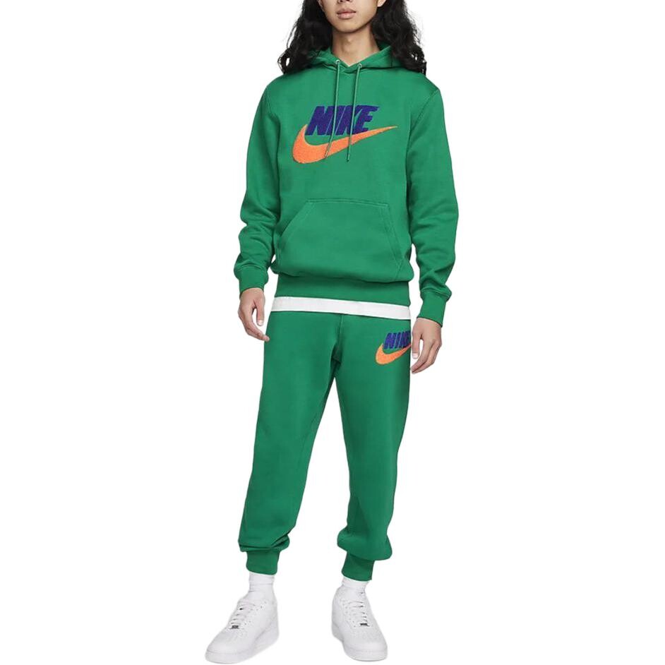 Толстовка мужская павлинье-зеленая Nike, зеленый — фото 3