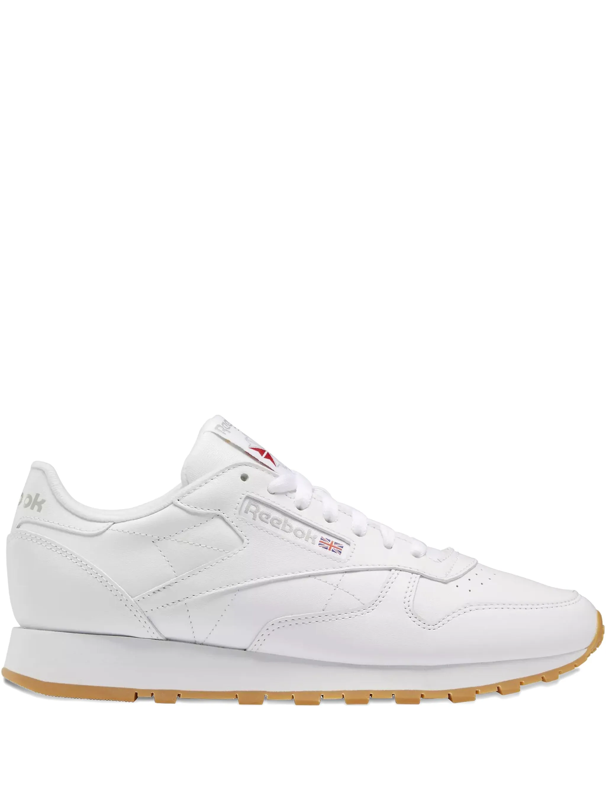 

Кроссовки Classic Leather White/Pure Grey/Gum Reebok, белый