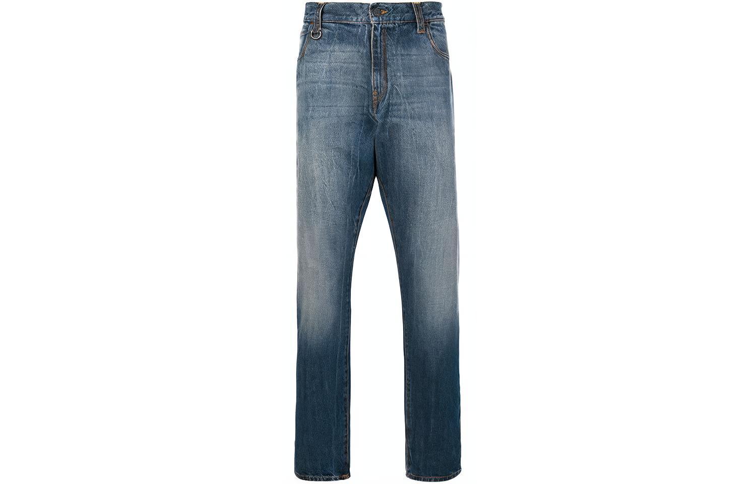 

Moncler X Fragment Hiroshi Fujiwara прямые джинсы MONCLER GENIUS, синий