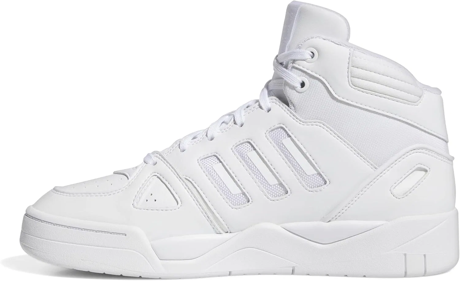 Мужские баскетбольные кроссовки Adidas Midcity Mid, Cloud White Cloud White Grey One — фото 4