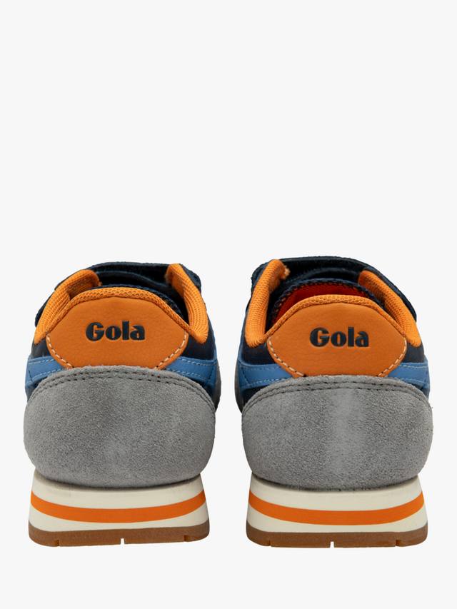 Детские кроссовки Daytona Pure Strap Low Cut Gola, Navy/Cement/Vista — фото 4
