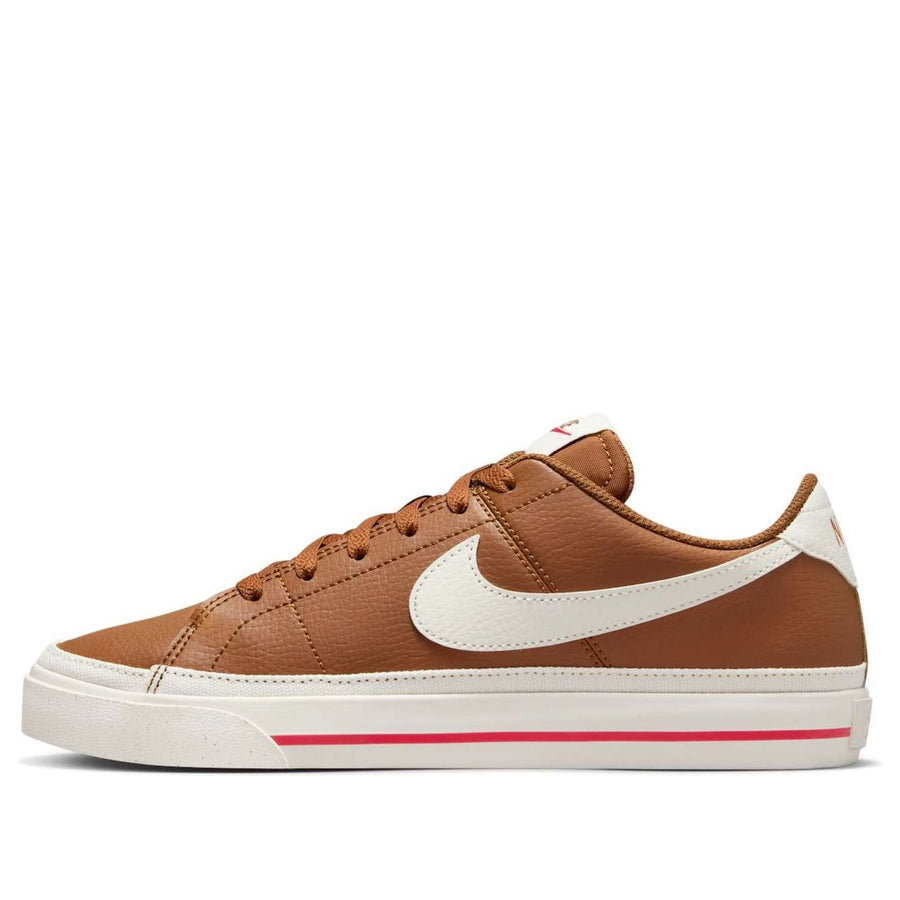 Кроссовки (WMNS) Nike Court Legacy Next Nature 'Light British Tan Fire Red Sail', желто-коричневый