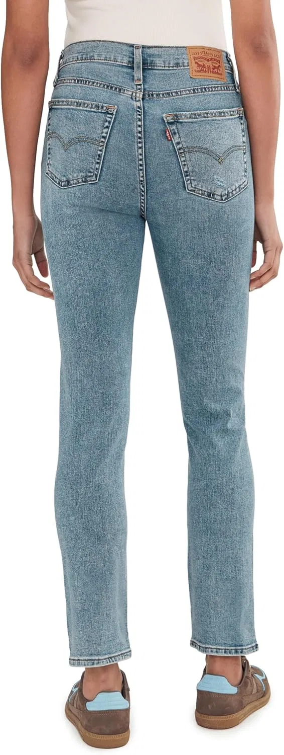 Джинсы Levi's 724 High Rise Straight, (New) Know the Difference (Stretch) — фото 4