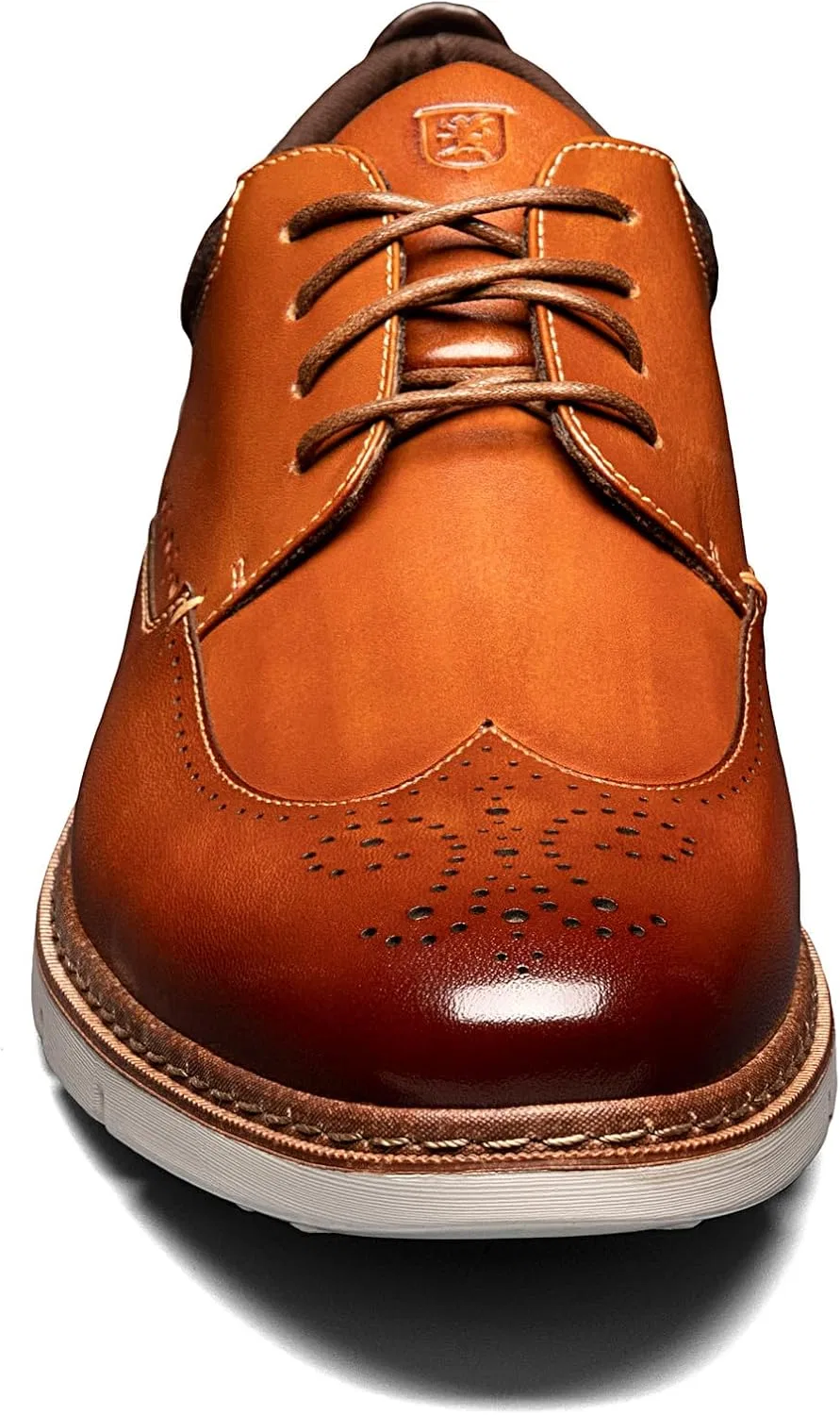 Мужские туфли-оксфорды STACY ADAMS Synergy Wingtip, Cognac — фото 4