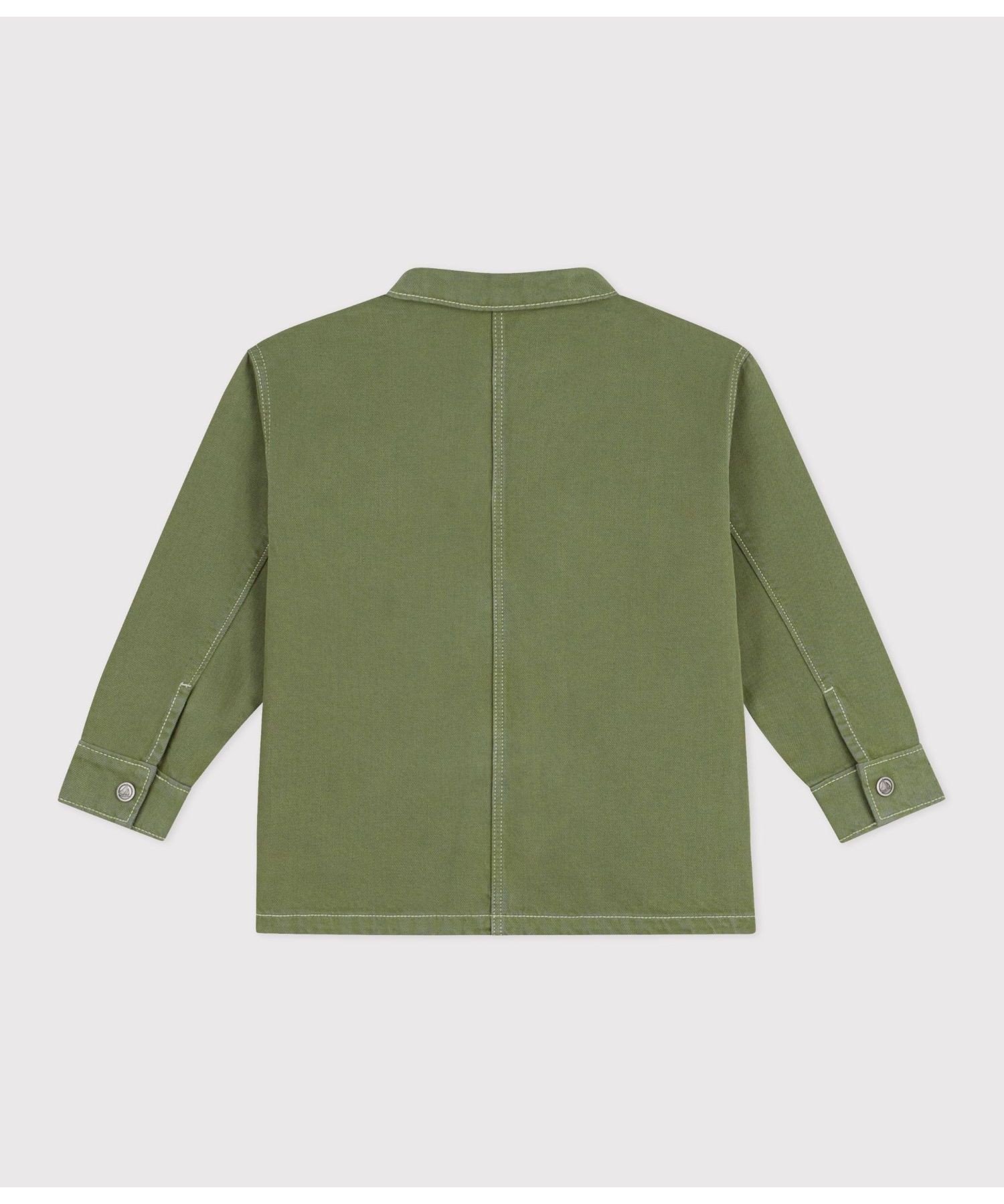 Куртка из хлопка с лиоцеллом PETIT BATEAU, Khaki — фото 3