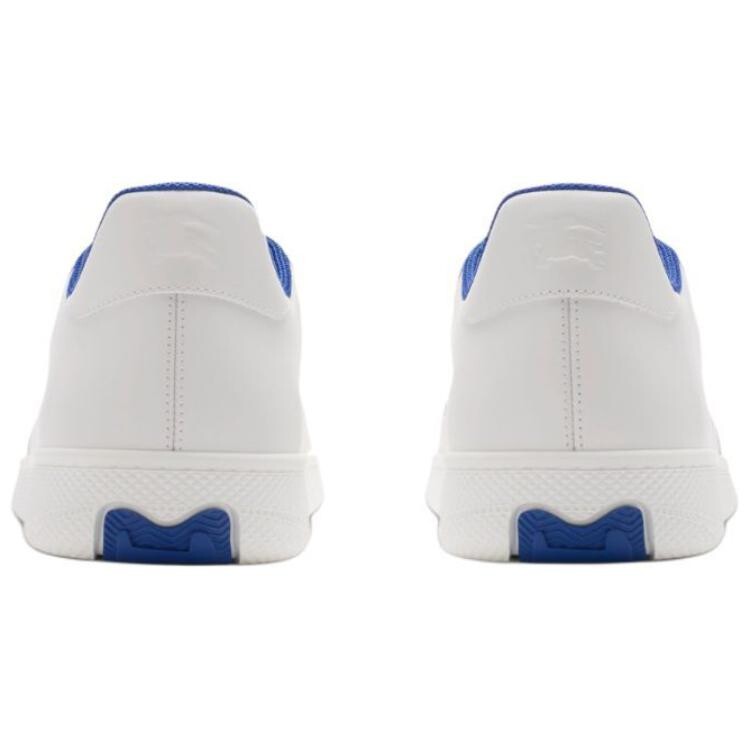 Кроссовки Burberry Skateboarding Shoes Men Low-top White/Blue, белый/синий — фото 4