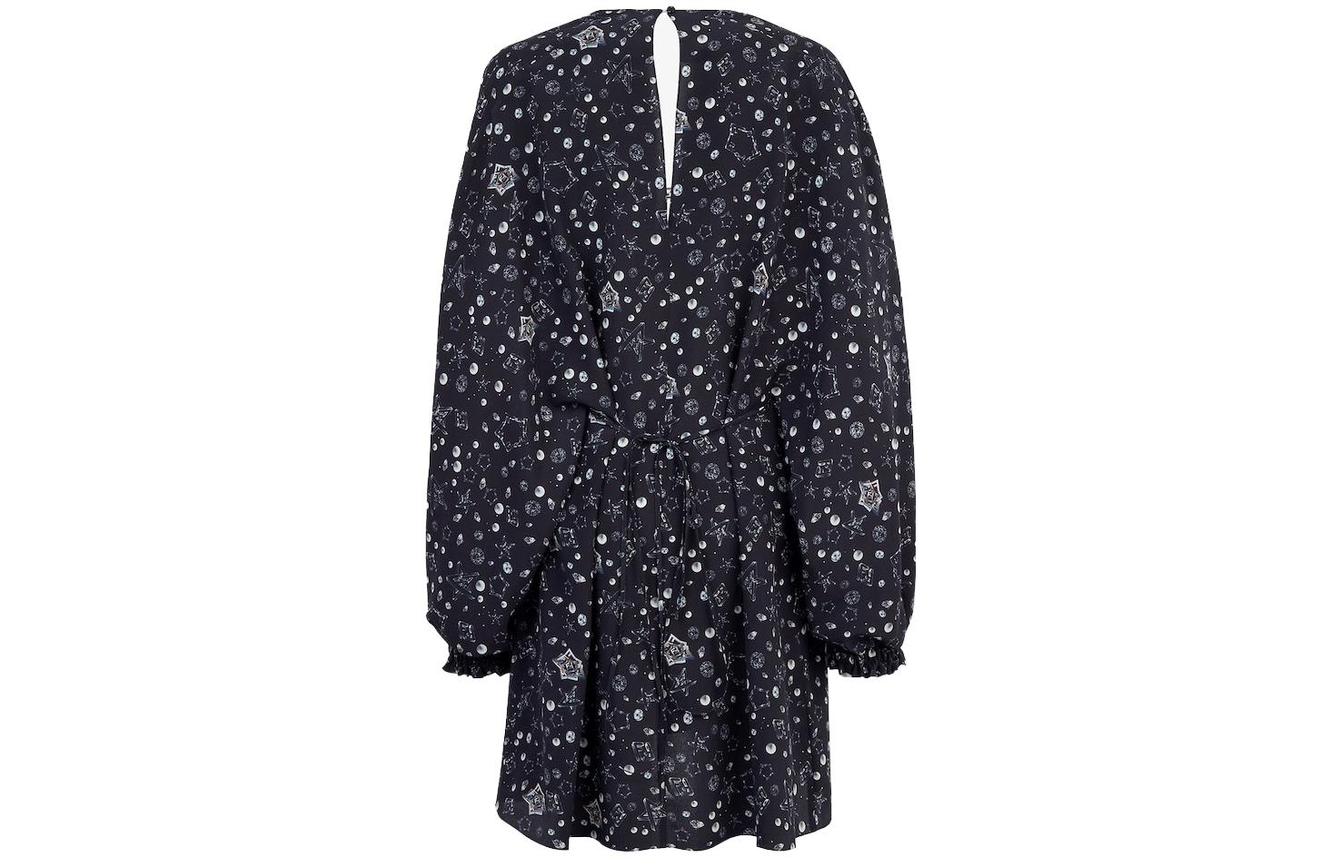 FENDI Платье с длинным рукавом FW23 Women's Dark Blue — фото 4
