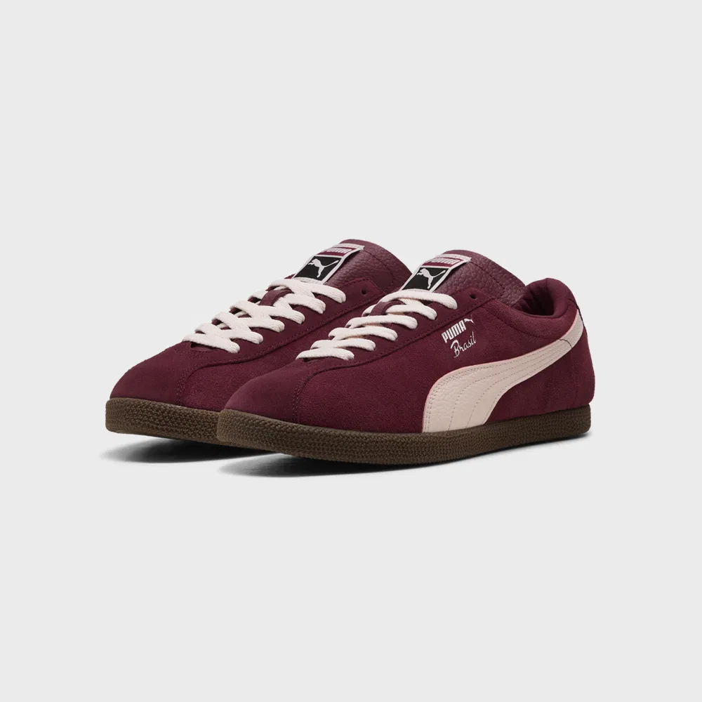 Мужские низкие кроссовки Puma Brasil Leather Team Regal Red