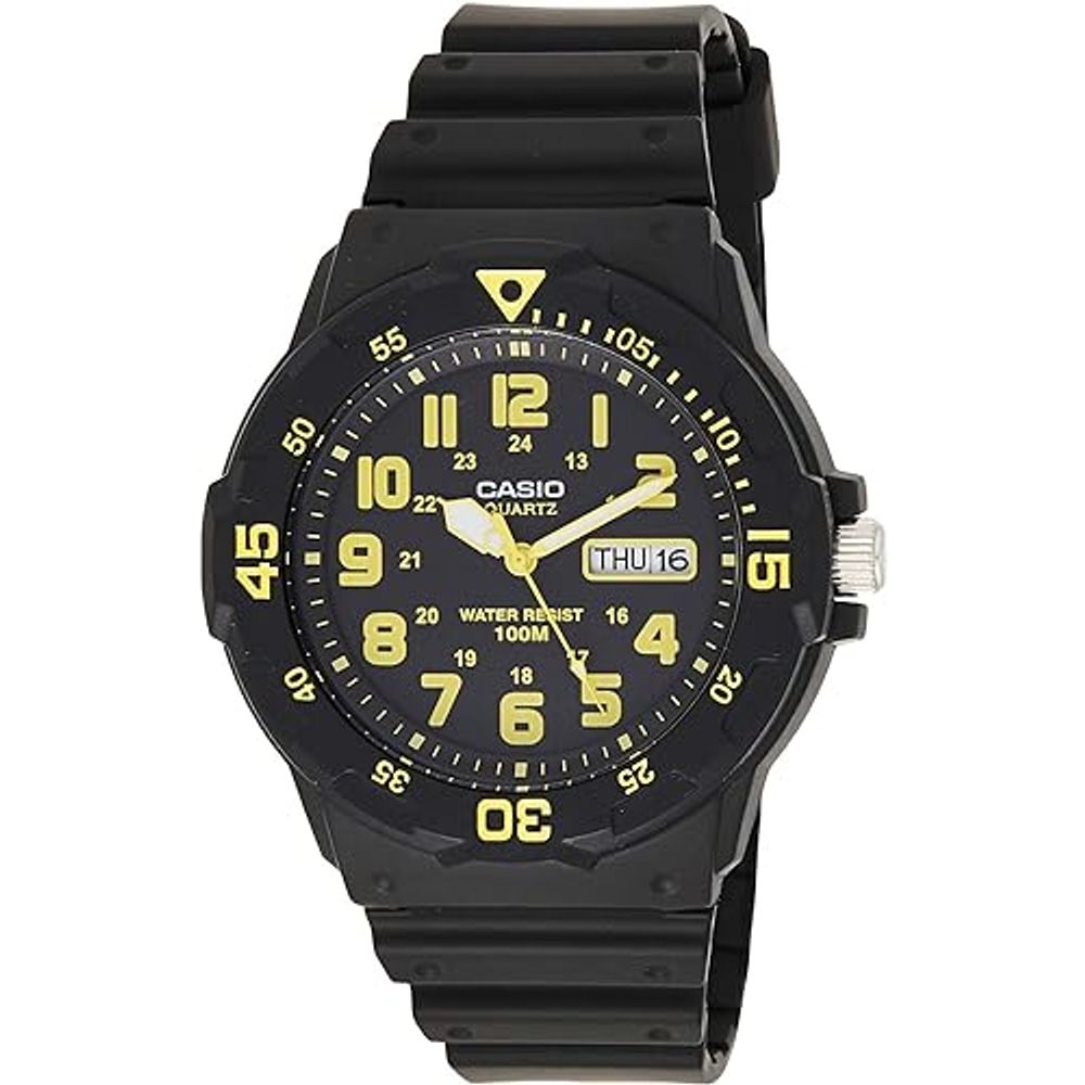 

Часы из черной смолы Casio