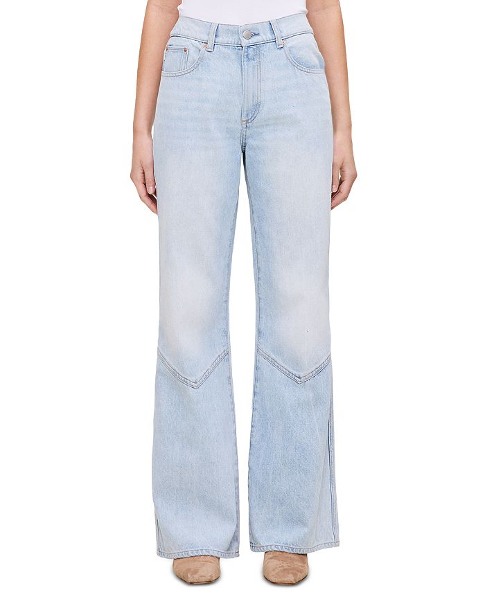 

Джинсы Desi Bootcut с высокой талией в цвете Blue Mist DL1961, синий