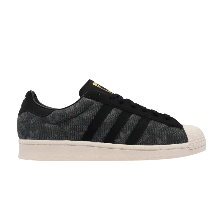 

Кроссовки adidas atmos x Superstar 'Denim Pack - Grey', серый