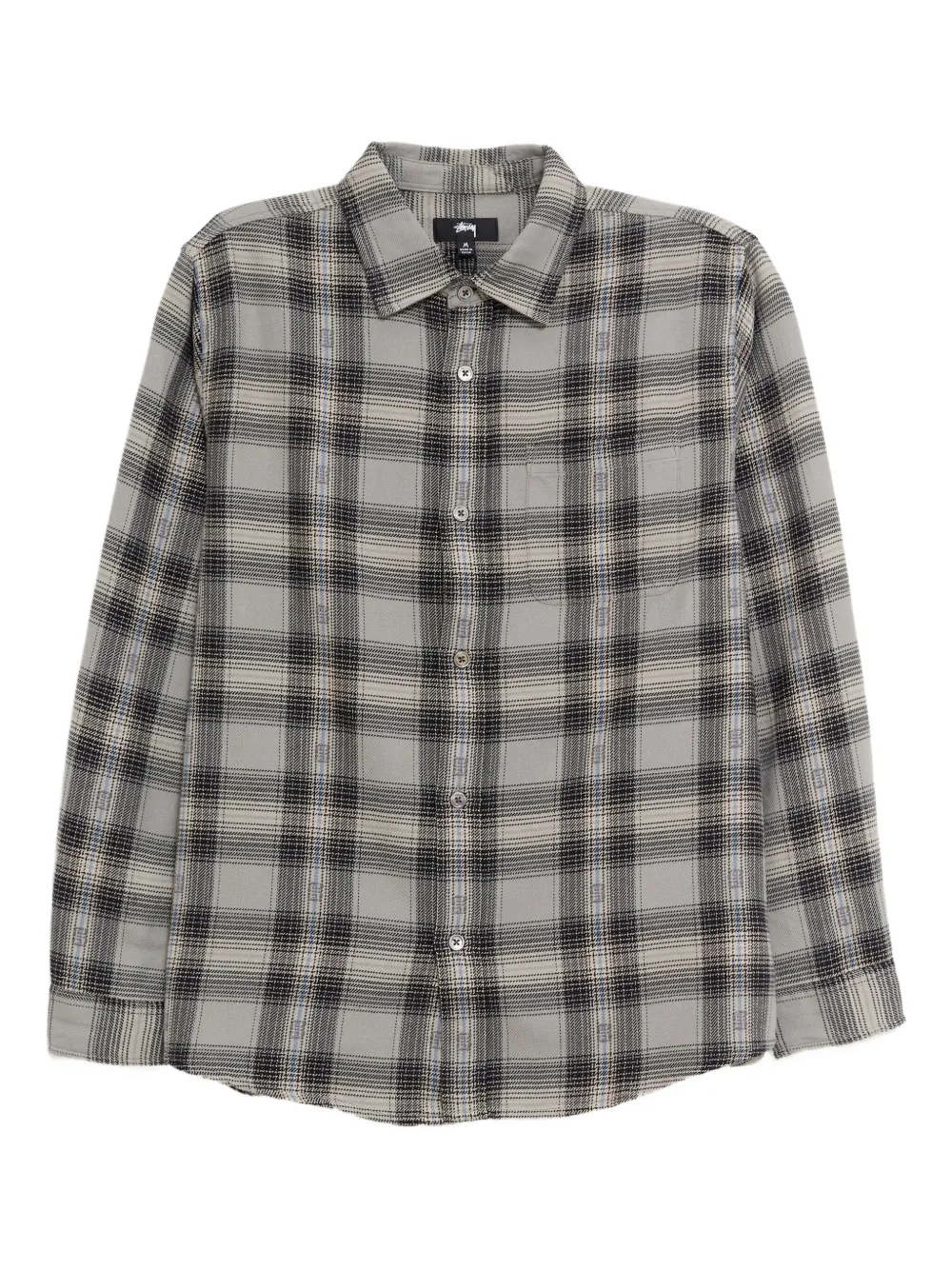 

Рубашка в клетку Stüssy, серый