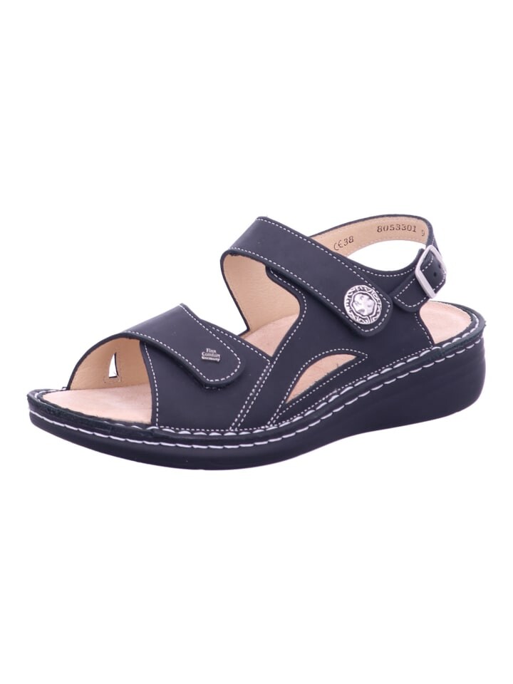 Сандалии на плоской подошве Finn Comfort, черный